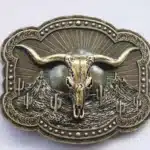 Boucle de ceinture Western
