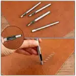 Kit d'outils de poinçonnage à la main pour l'artisanat du cuir, 6 trous TANOval, artisanat du cuir creux, 6mm-10mm 4