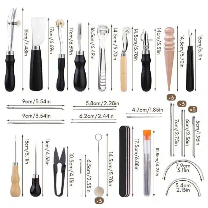 kit outils travail du cuir 2