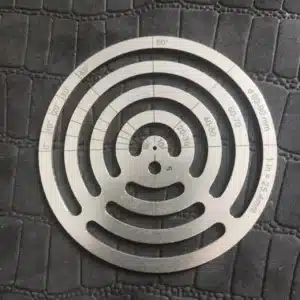 Règle ronde pour le cuir 7