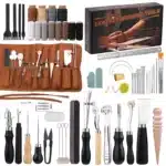 kit outils travail du cuir finition pro