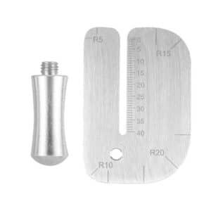 Règle pour le cuir à angles ronds 16