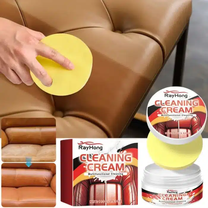 Kit entretien canapé cuir 7
